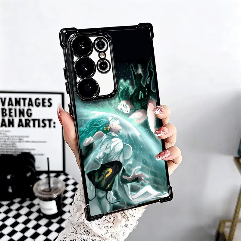 One P-Punch-Mans Tatsumaki Soft Phone Case For Samsung Galaxy S26 Ultra S25 Edge S24 FE S23 Plus S22 S21 + S20 Plating Anti-Fall