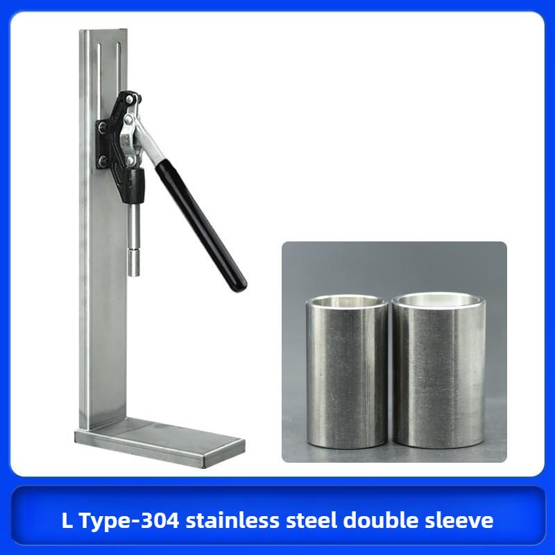 Household Brewing Equipment Manual Stainless Steel Corkscrew Red Wine Bottle Cork Stopper Press Machine