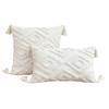 ACHETER MAINTENANT Housse de taie d'oreiller géométrique à rayures touffetées Housse de coussin abstraite vintage américaine pour salon canapé maison fête chambre à coucher lit Décor