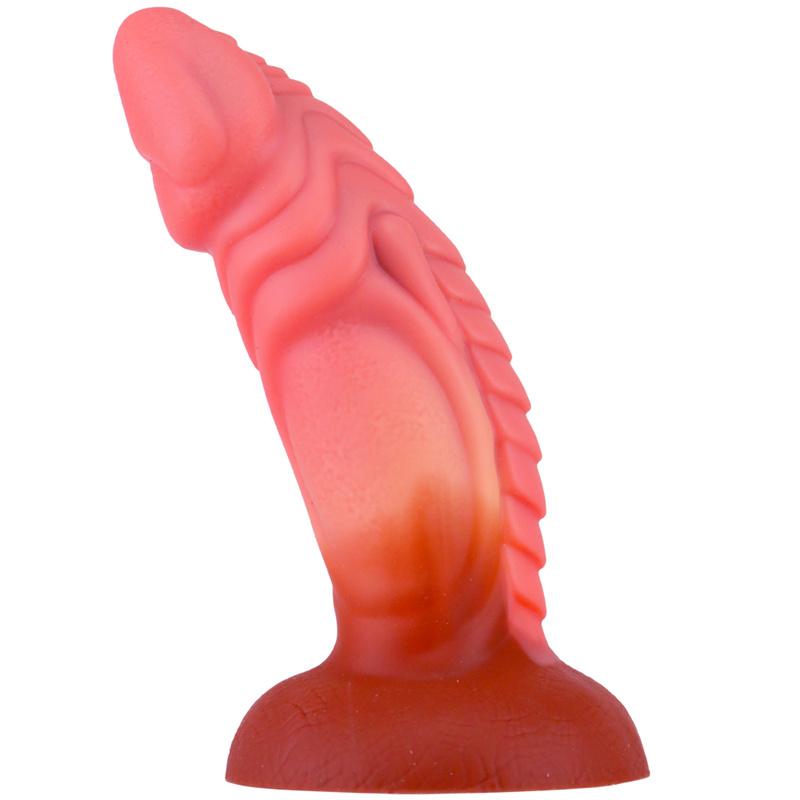 Mixed Color Lifelike Big Thick Penis Simulation Female Fake Penis Anal Plug Sex Toys