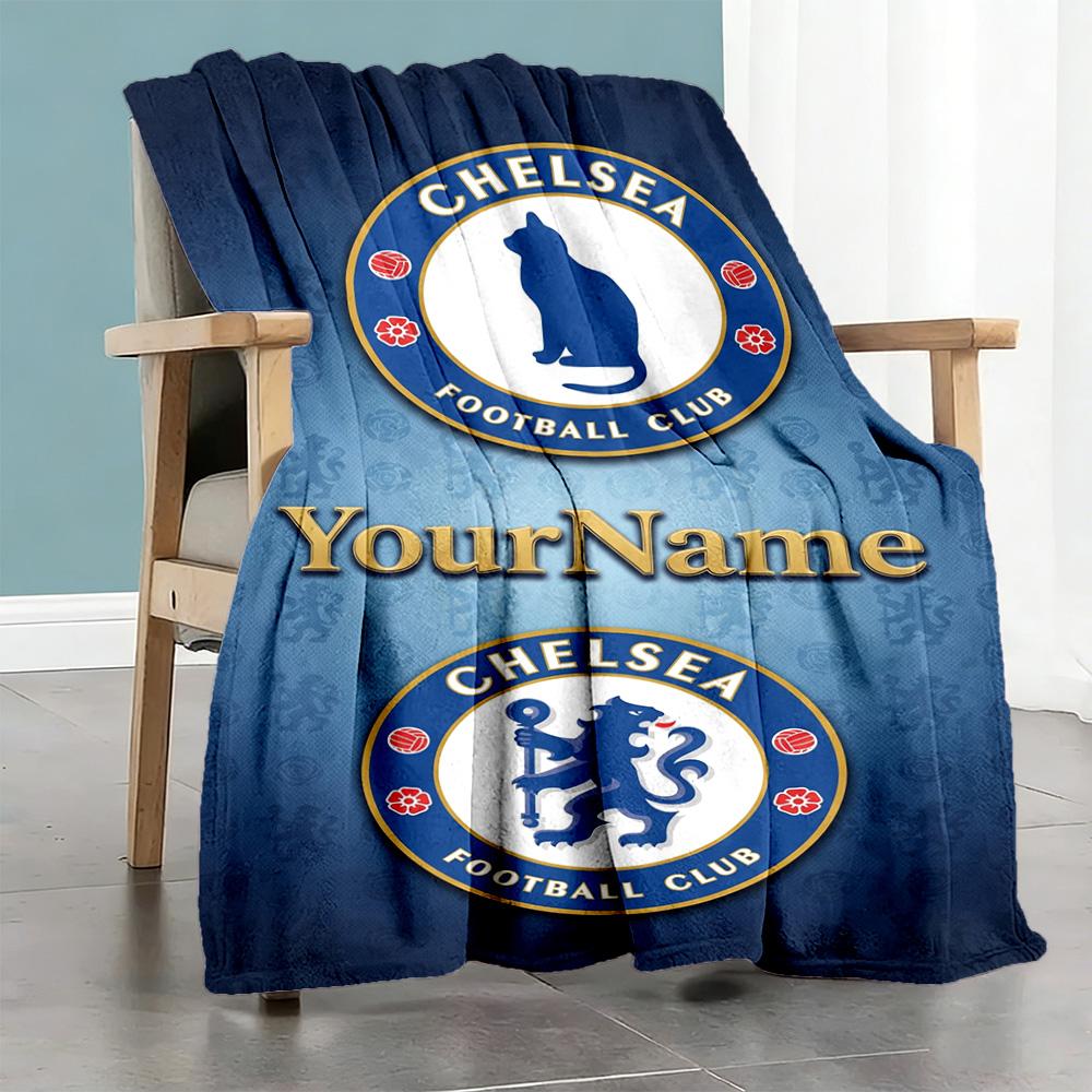 Chelsea Personalized Name Blanket Multi-purpose Customizable Blanket Durable Comfort Great for Seaside Living Room Picnics Bed Ideal for All Seasons