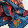 Summer New Cashew Flower Classic Silk Fashion Small Square Scarf Neck Versatile Sunscreen Shawl Women