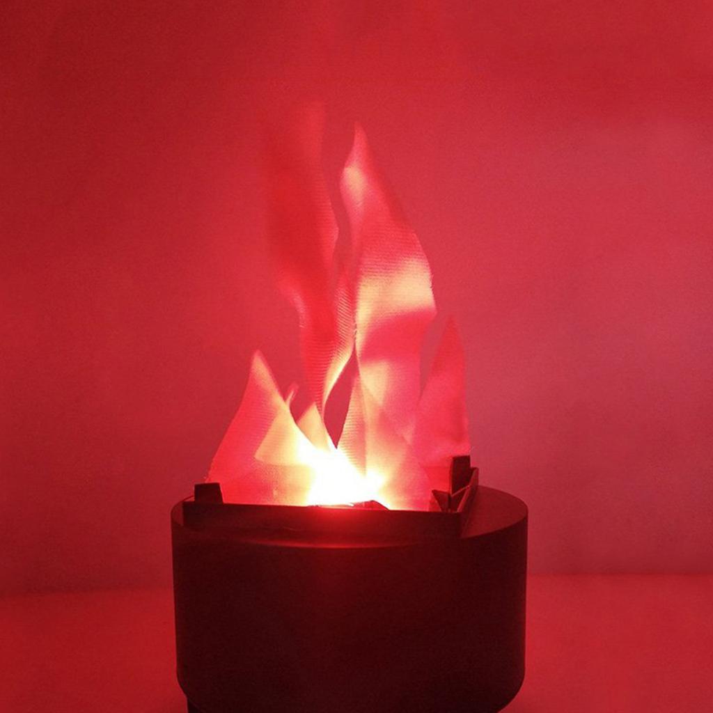 LED Flame Light 3D Decorative Fake Flame Effect Lights for Christmas Halloween Decor