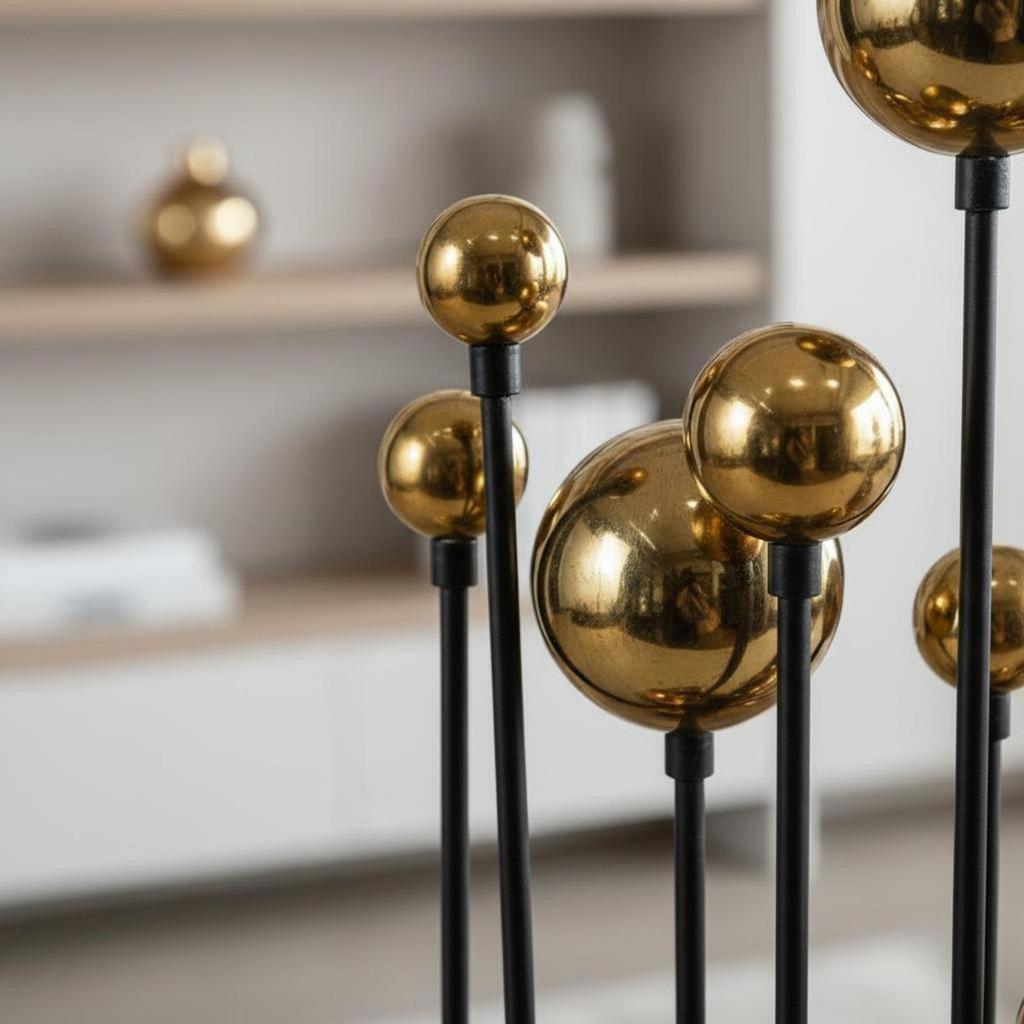 Balloon Cluster Decor Modern Art Look Sculpture Decorative Display