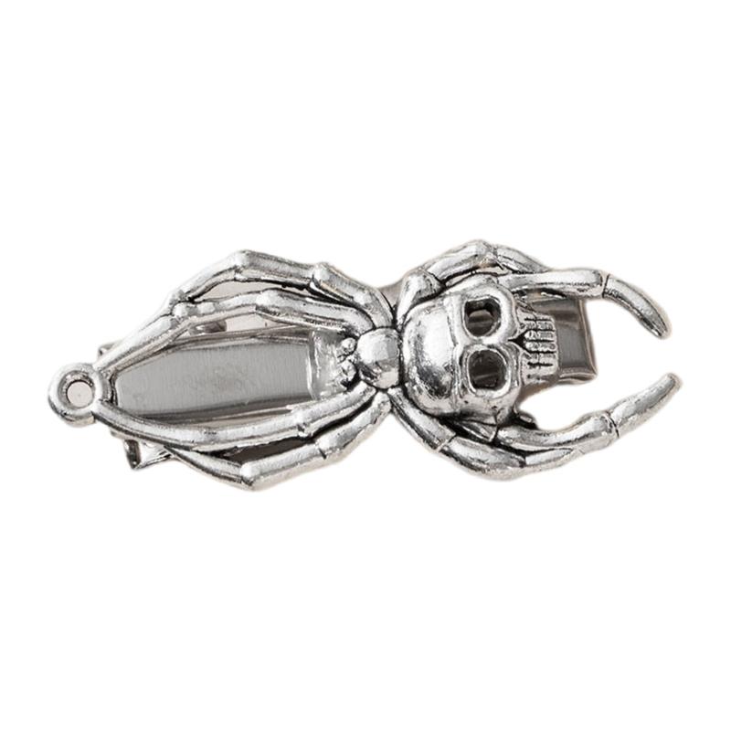 Modische Totenkopf-Haarspangen Haaraccessoire Haarnadel Party Make-up Haarspange für Halloween Cosplay Kostüm