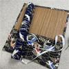 Chinese Retro Painting Brushes Holder Storage Bamboo Rolling Bag Calligraphy Pens Case Curtain Pack for Art Supplies