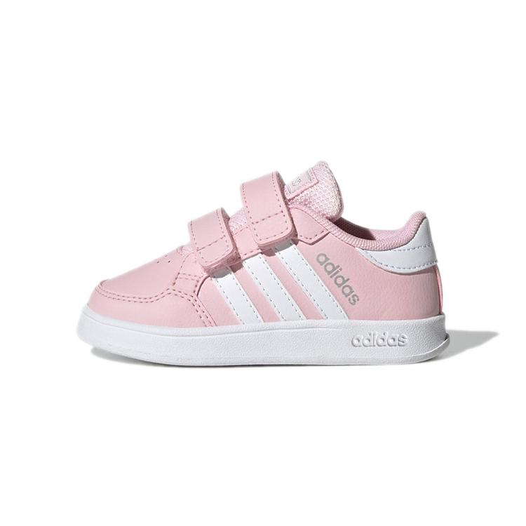 Adidas Neo Breaknet Low top Skateboard Shoes Pink White Infant And Toddler GZ7647 22