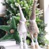 Cute Plush Angel Doll Table Decoration Long-legged High-hat Cloth Doll Decoration Christmas Ornaments Festival Gift