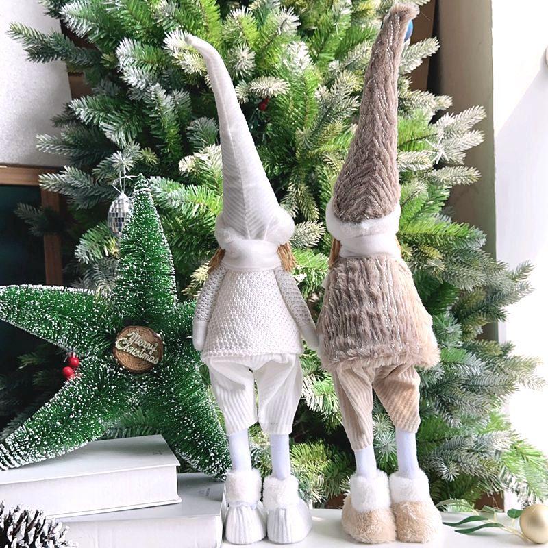 Cute Plush Angel Doll Table Decoration Long-legged High-hat Cloth Doll Decoration Christmas Ornaments Festival Gift