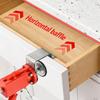 Heavy Type Clamps Ensuring Firmly Grip On Drawer Panels Preventing Slippage For Long Lasting Stability