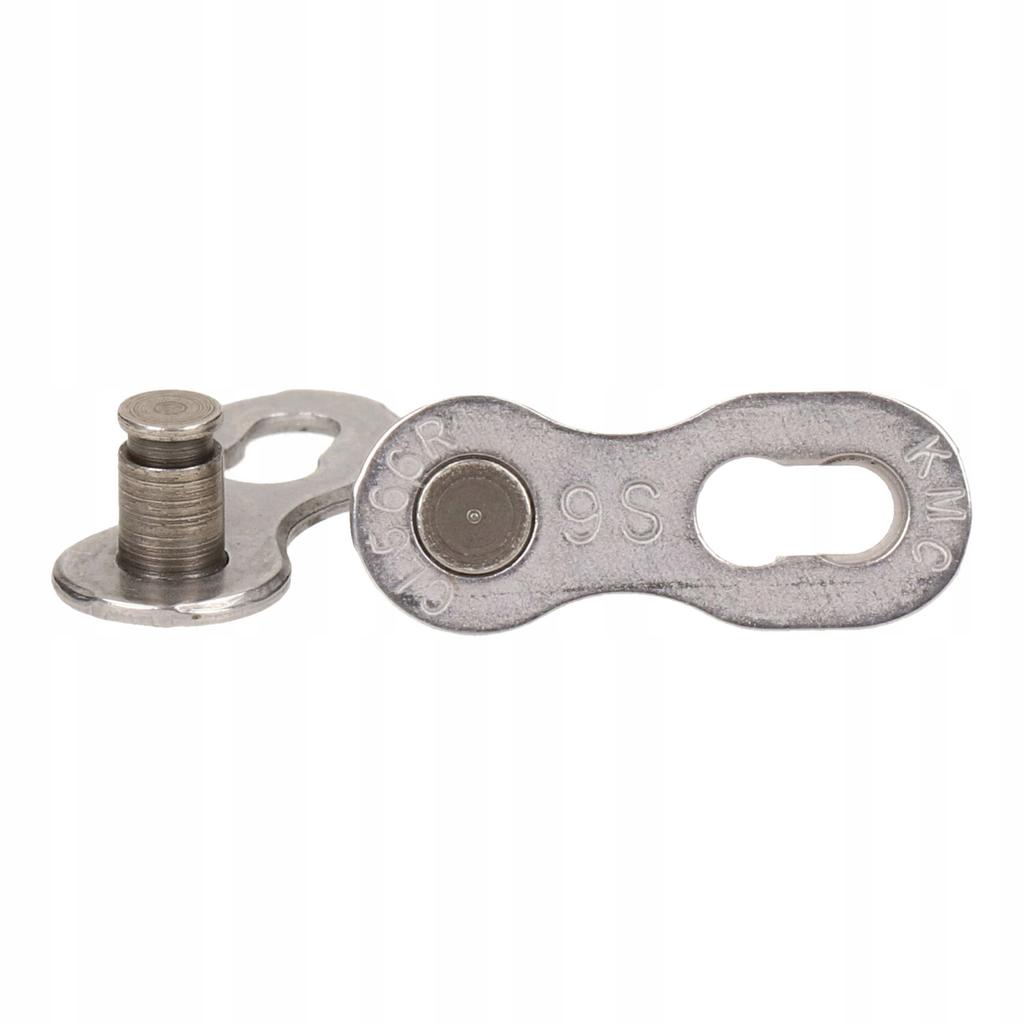 Spinka Łańcucha Kmc 9 Rzędowa Ept 2 Pary Missing Link Re-Usable Srebrne