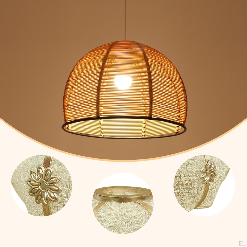 E27 Lamp Shade Lampshade Creative Table Lightshade Fashion Pendant Light Cage Cover for