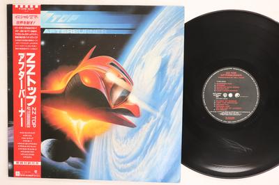 LP Record ZZ TOP  Afterburner P13190 WARNER PIONEER 1985 Japan Obi Rock Used