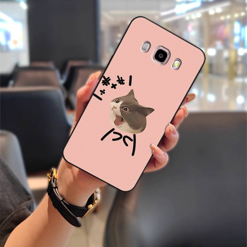 Full wrap Anti-dust Phone Case For Samsung Galaxy J510/J5 2016/J5108 Shockproof Soft case Graffiti Phone Pouch Couple