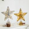 Versatile Christmas Tree Charm with this Five pointed Star Toppers Decor Made of Durable Material, for Decorating Homes