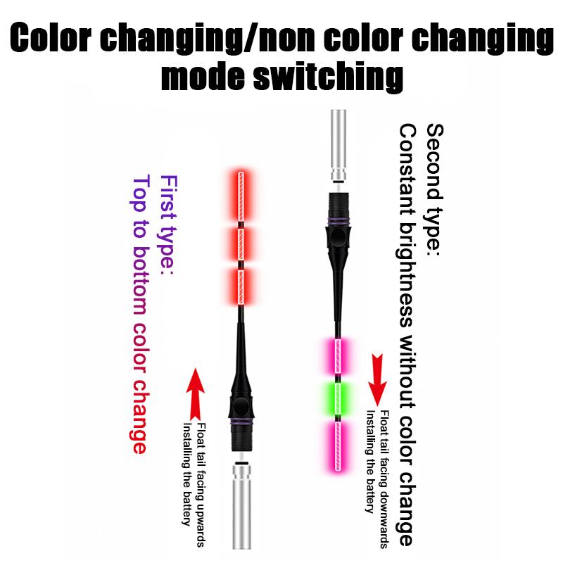 Kousací háček Změna barvy Ryby Unášení Den a Noc Mělká voda Ultra krátké světelné elektronické vysoce citlivé plováky