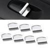 On-off Switch Button Cover Cover Silver Trim Button Chrome For Nissan Brand New Car Glass Lifter Switches Button