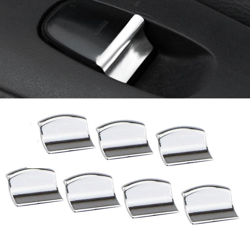On-off Switch Button Cover Cover Silver Trim Button Chrome For Nissan Brand New Car Glass Lifter Switches Button