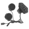 Motorrad Bluetooth Kommunikationsheadset 2000mAh Kabellos Wasserdicht Helm Headset für