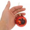 6Pcs 6cm Halloween Hanging Ball Mini Tree Ornament DIY Halloween Tree Baubles  for Home Party