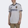 Adidas Los Angeles Galaxy Home Jersey Letter Logo Print V-Neck Short Sleeve Soccer Shirt Men tops Light-Gray H45430