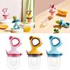 Cute Baby Dummy Pacifier Fresh Food/Fruit Feeder Feeding Nipple Weaning Teething Nipple Teat Pacifier Teether Soother