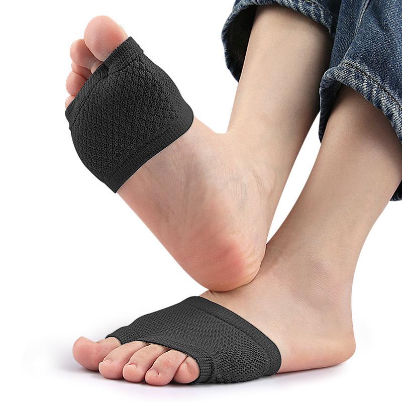 

Невидимые носки-полуноски с двумя пальцами, лоферы, пальцы разделены, дышащие, медленное давление, открытые пальцы, разделенные пальцы, женские носки-полуноски с мелким вырезом One Size чёрный