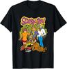 Scooby-Doo Mystery Inc Psychedelic Graphic T-Shirt for Fans