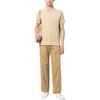Polo Ralph Lauren SS23 Solid Color Logo Embroidered Short Sleeve Polo Shirt Men Tops Beige 710680784-306