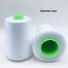 High-Speed 8000-Yard Black & White Sewing Thread - 402 Flat Pagoda Thread for Clothing