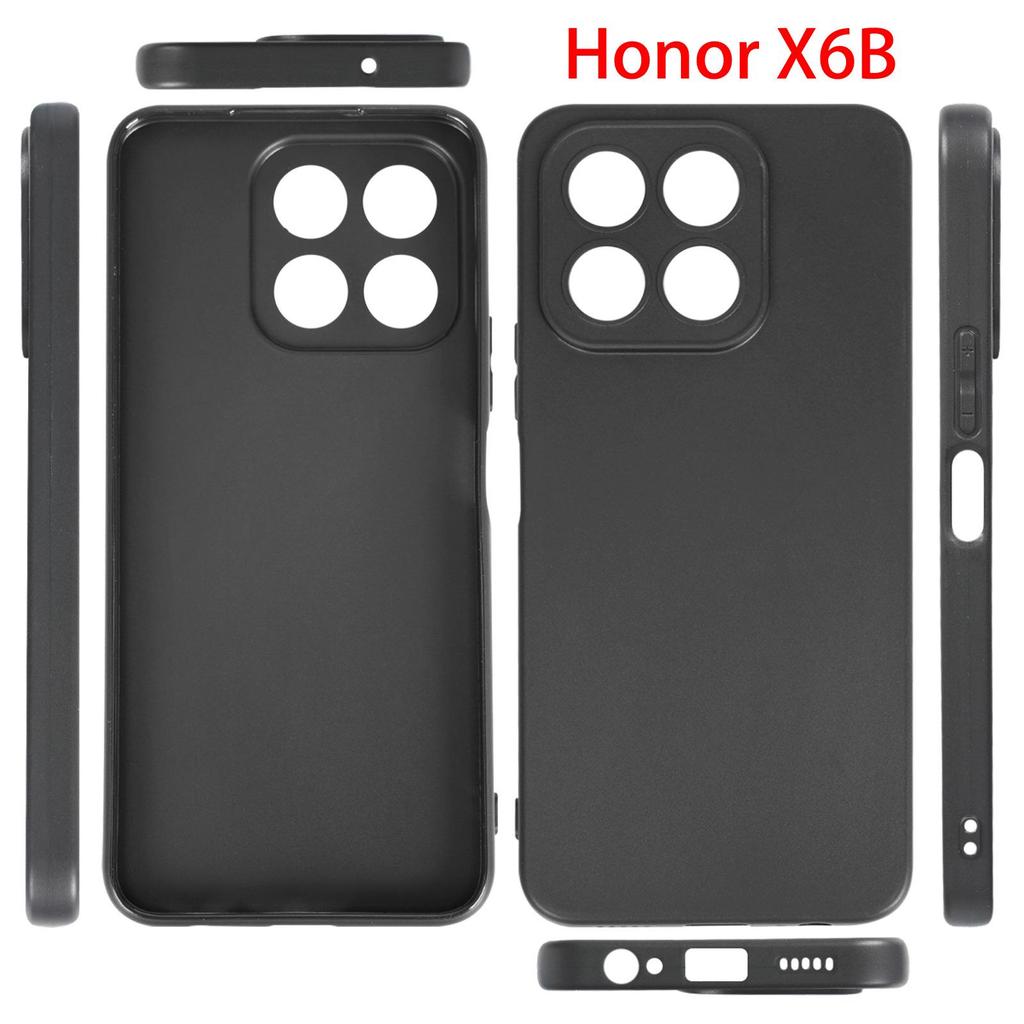 Honor X6B Full Matte TPU Phone Case - Simple, Drop-Proof, Wear-Resistant Soft Shell