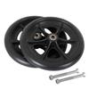 2Piece Wheelchair Casters Wheel Replacement Parts 8 Inch For Wheelchair Front Wheel Wheelbarrow
