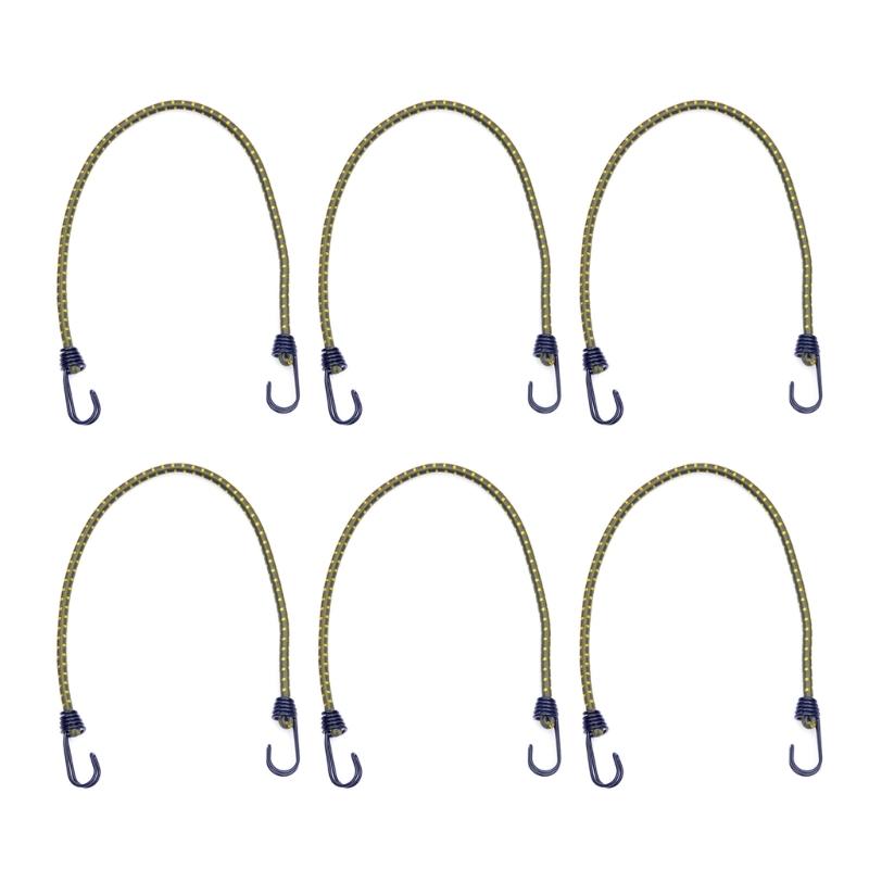 6pack Regulable Rubber Tie Multipurpose Stretch Rope Furniture Moving Strap for Motorcycles, Furniture, and Bikes