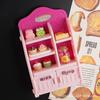 Play House Toy Simulation Dining Rack Refrigerator Sticker Mini Supermarket Doll House Miniature Scene Model Small Ornament Shelf