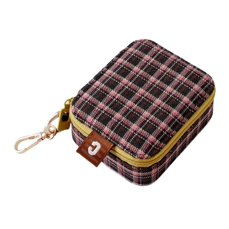 

Multipurpose Section Jewelry Storage Case with Elegant Designs Sturdy Cloth Storage Bag Home Decoration for Women 1