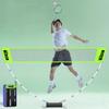 Easy Setup Badminton Net Height Adjustable Badminton Mobile Grid Structure  Outdoor