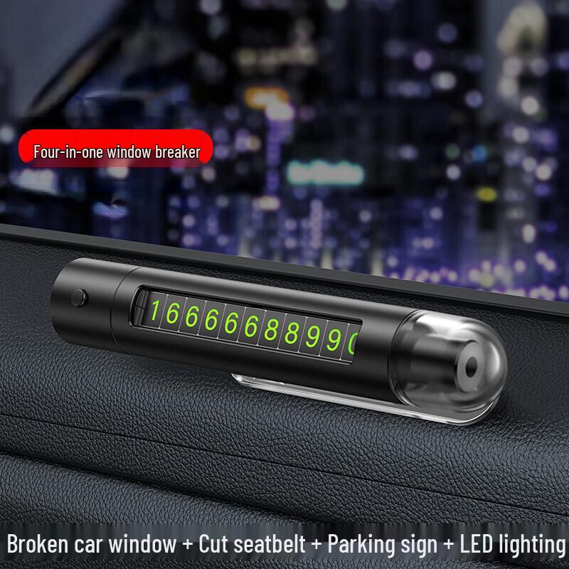 DAXTE Car Safety Hammer with Flashlight