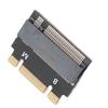 M.2 NVME M‑Key B+M 2230 to 2242 Male to Female Extension Adapter for ThinkPad X270 X280 T470 T480 L480 T580