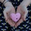 4x Bath Bomb Heart Ylang-Ylang Rose 70g