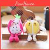 Plush Fruit Dragon Fruit Keychain With Super Soft Short Plush For Kids And Collectors