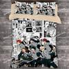 Anime Duvet Cover Pillowcase My Hero A-Academia Bedding Set Boys children Bedroom dormitory Single Double Large Size Gifts