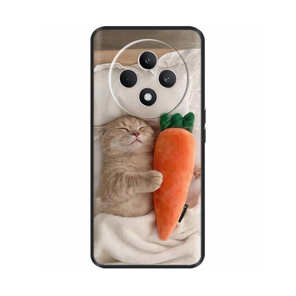 For Oppo Reno12 F Phone Case CPH2637 Phone Cover Cool Sweet Soft Smooth Liquid Silicone Cases For Reno 12 F FS Reno12F Bumper