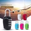 Popular 4-Digit Password Padlock 6-Color Gym Locker Anti-Theft Combination Lock Luggage Travel Safety Lock Zinc Alloy Hardware