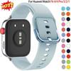 NYTT Silikonarmband För Huawei Watch FIT3/4 Pro Armband metallspänne Sportarmband för huawei fit3 2 1correa Tillbehör