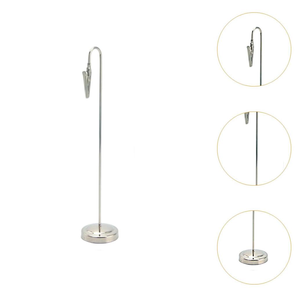 Table Number Holder Bracket Organizer Container Table Card Name Stand Menu Clip Memo for Wedding Birthday Home Party Office