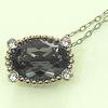 SWAROVSKI Silver With box Necklace steel Women Used