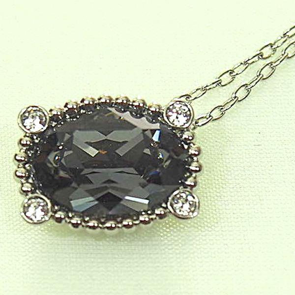 SWAROVSKI Silver With box Necklace steel Women Used