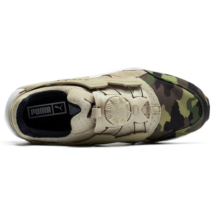 Puma Disc Blaze Camo Fabric Sport Comfort Color Block Low Top Lifestyle Sneakers Unisex sneakers Gray White 363765-02