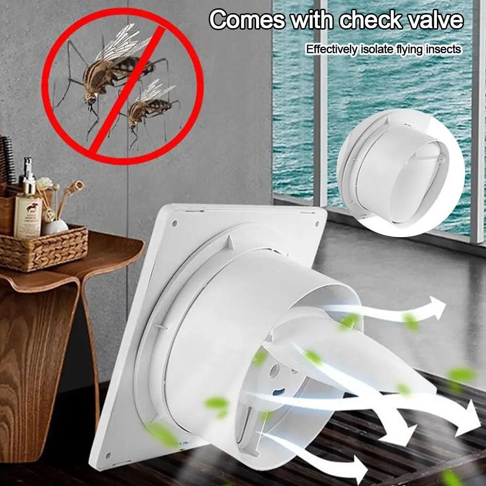 4/6/8 Inch Window Exhaust Fan Energy-saving Anti-Mosquito Vent Fan Wall Mounted Ventilator Extractor Fan