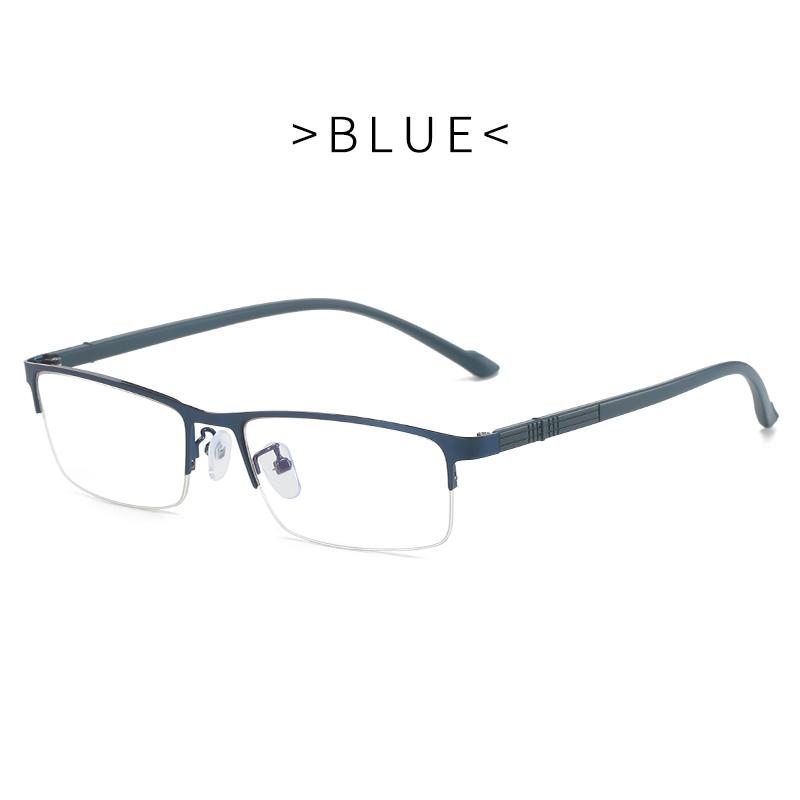 Anti-blue Light Glasses Half-frame Square Eyewear Women Men Luxury Eyeglasses Blue Light Blocking Man Lady Computer Eyeglas